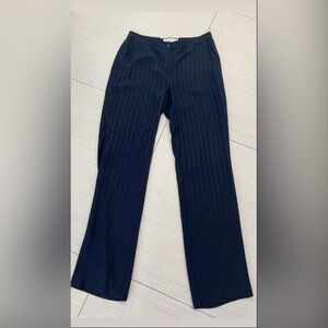 🤍🌷💎H&M Women's Navy Pinstripe Pantsuit